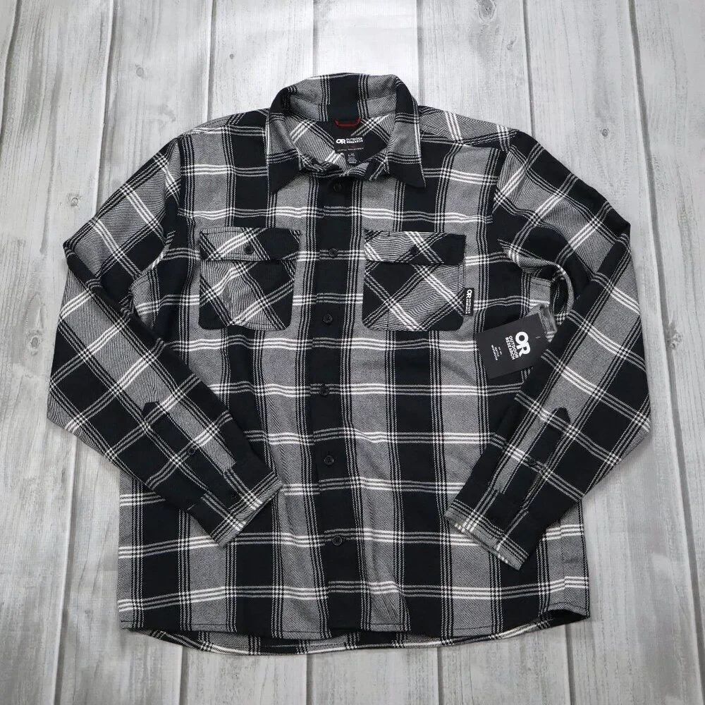 NEW Outdoor Research Feedback Flannel Twill Shirt - Men's